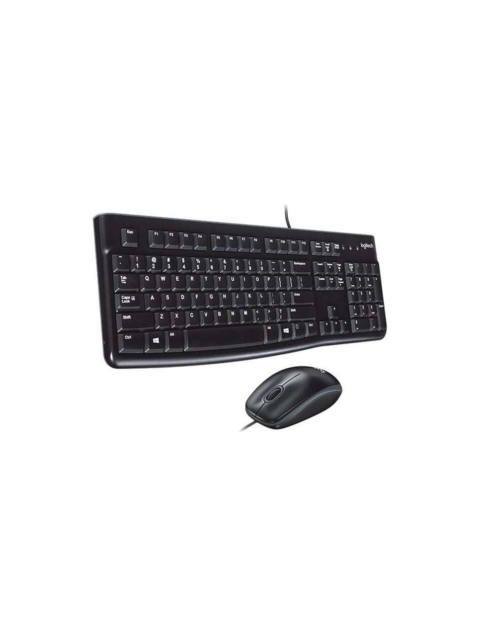 Logitech MK120 USB Kablolu Tam Boyutlu Türkçe Klavye Mouse Seti - Siyah