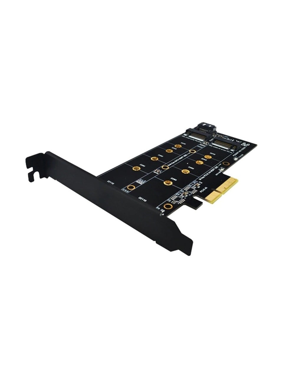 M.2 Nvme M+B Key Ngff SSD To Pci-E 3.0 X4 Sata Çevirici Dönüştürücü Adaptör Kartı