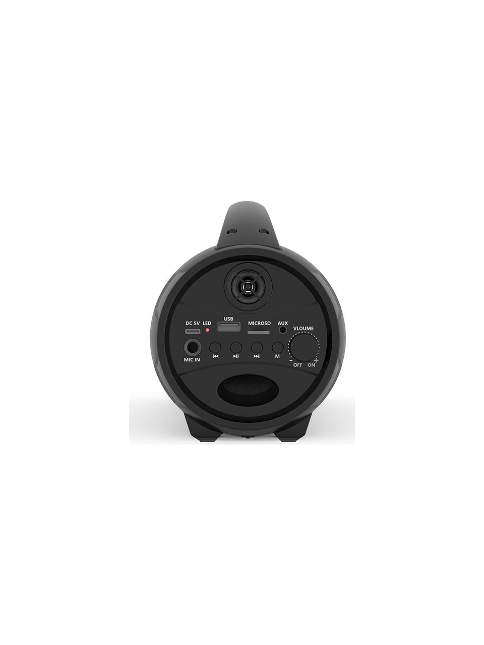 Mikado MD-193BT Siyah 1 x 8W 1200mAh BT/ USB/TF/AUX/TWS/Işıklı Speaker