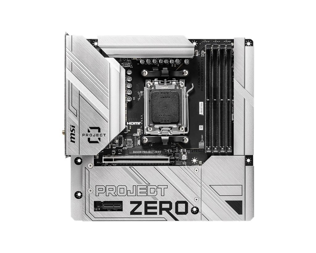 MSI B650M PROJECT ZERO AM5 DDR5 7600MHZ