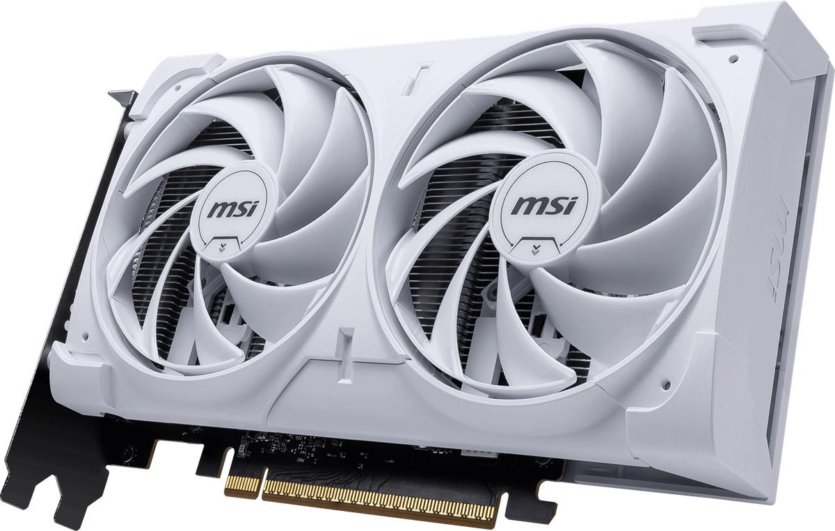 MSI GEFORCE RTX 5060 8G VENTUS 2X OC WHITE GDDR7 128B DX12 PCIE 5.0 X16 (3XDP 1XHDMI)