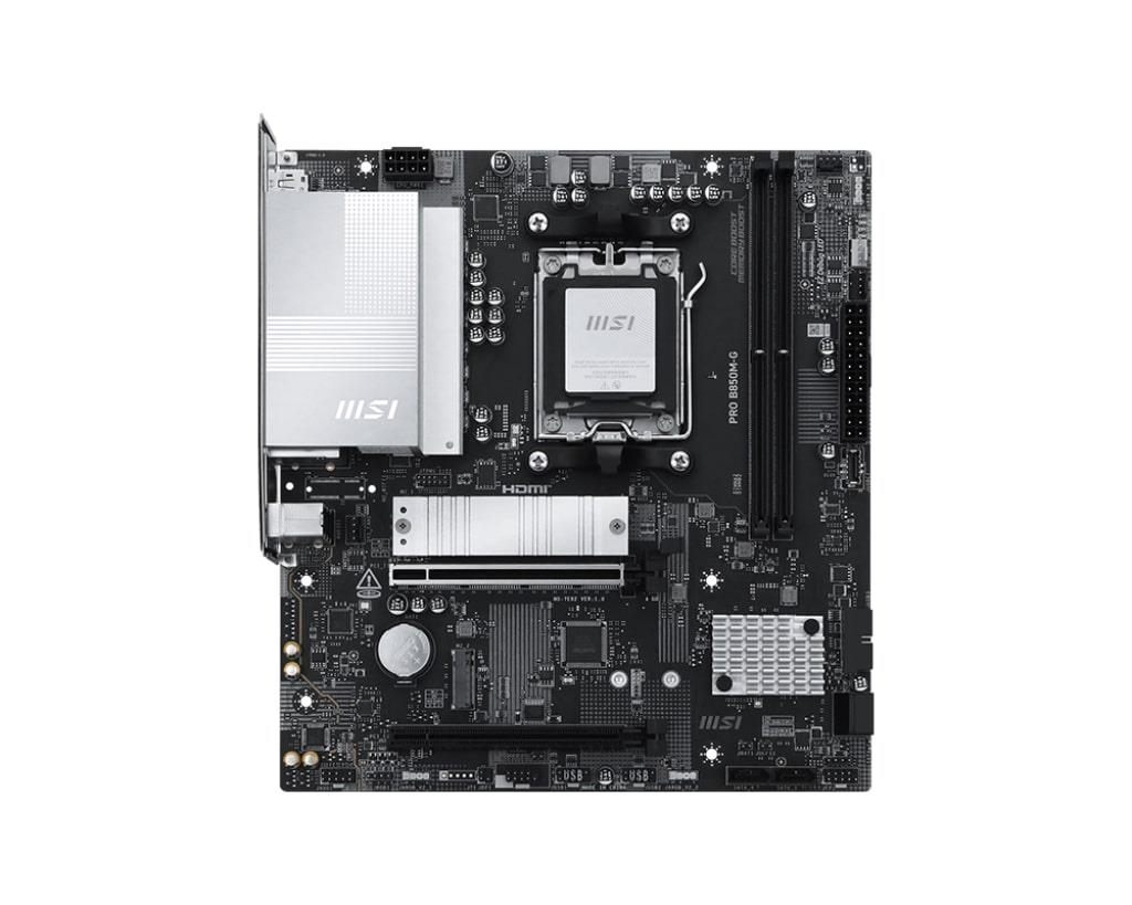 MSI PRO B850M-G M5 DDR5 8200MHZ(OC) HDMI DP 2X M.2 USB 10GBS 5G LAN MATX