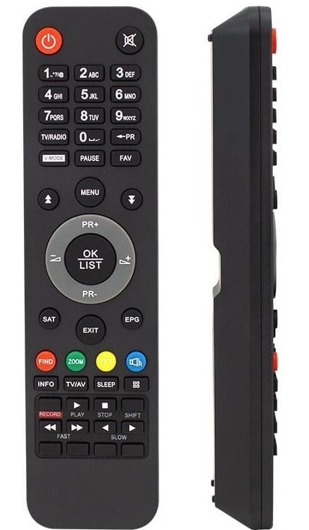Next YE-17500, YE-18000, YE-19000 FTA CX PVR Uydu Alıcı UYUMLU Kumandası