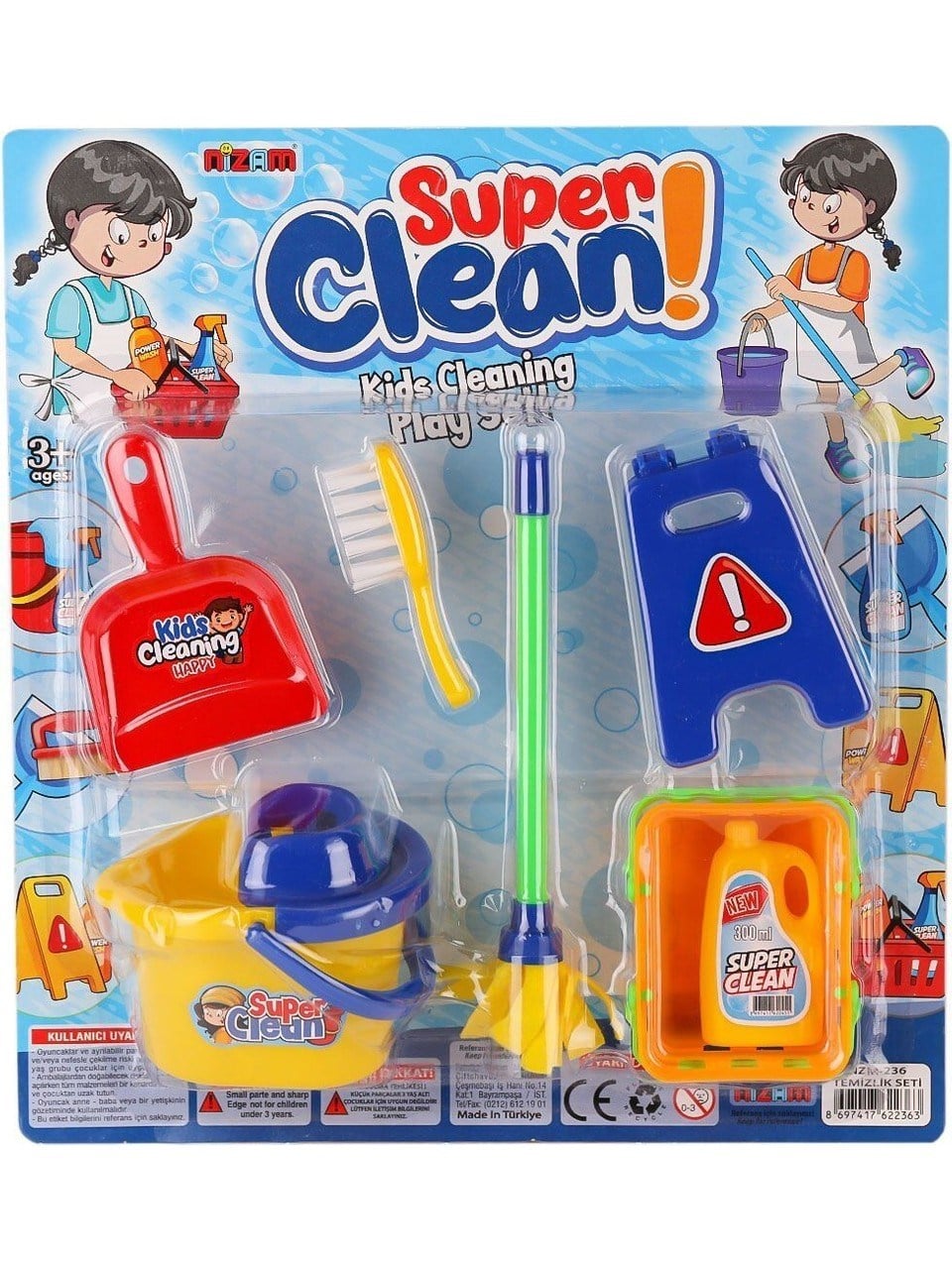 NZM-236 Temizlik Seti -Nizam Plastik