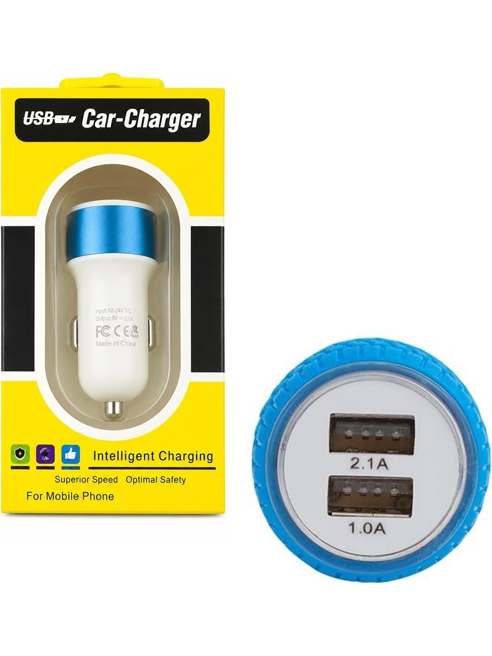 POWERMASTER XKY-002 5 VOLT 2.1 AMPER ÇİFT USBLİ OTO ÇAKMAKLIK