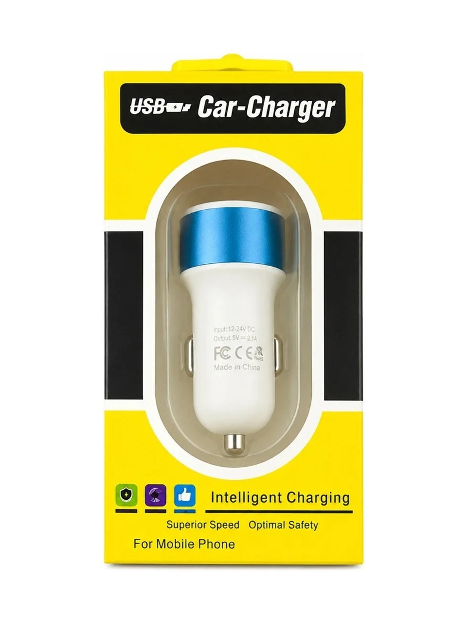 POWERMASTER XKY-002 5 VOLT 2.1 AMPER ÇİFT USBLİ OTO ÇAKMAKLIK
