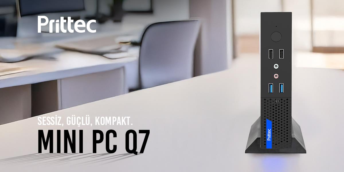 PRITTEC OX4 Q7-TH610L MINI PC I3-12100 / 8GB / 256 Nvme M2 / Free Dos