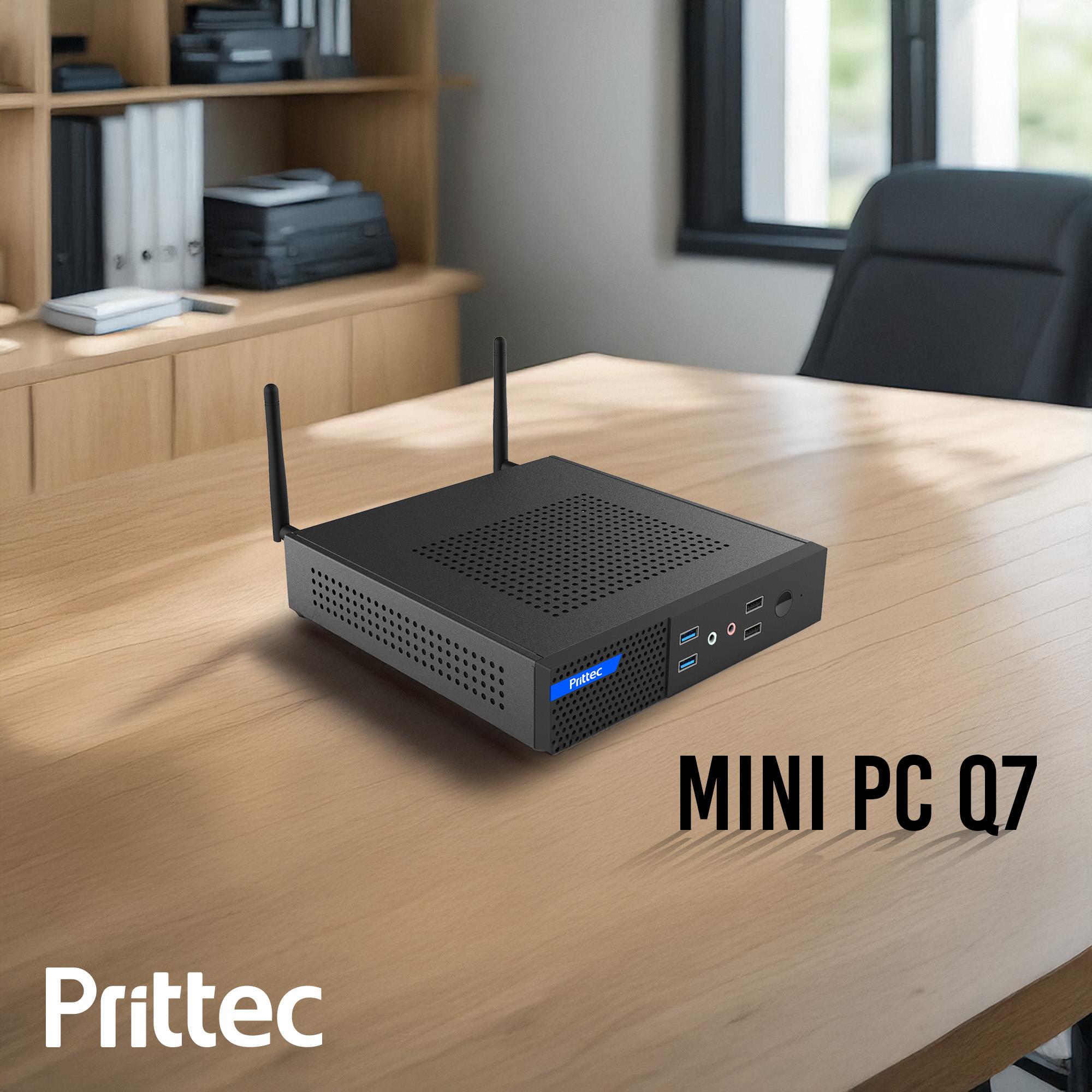 PRITTEC Q7-TH610L BAREBONE FreeDos MINI PC/ (SSD-RAM-CPU YOK)