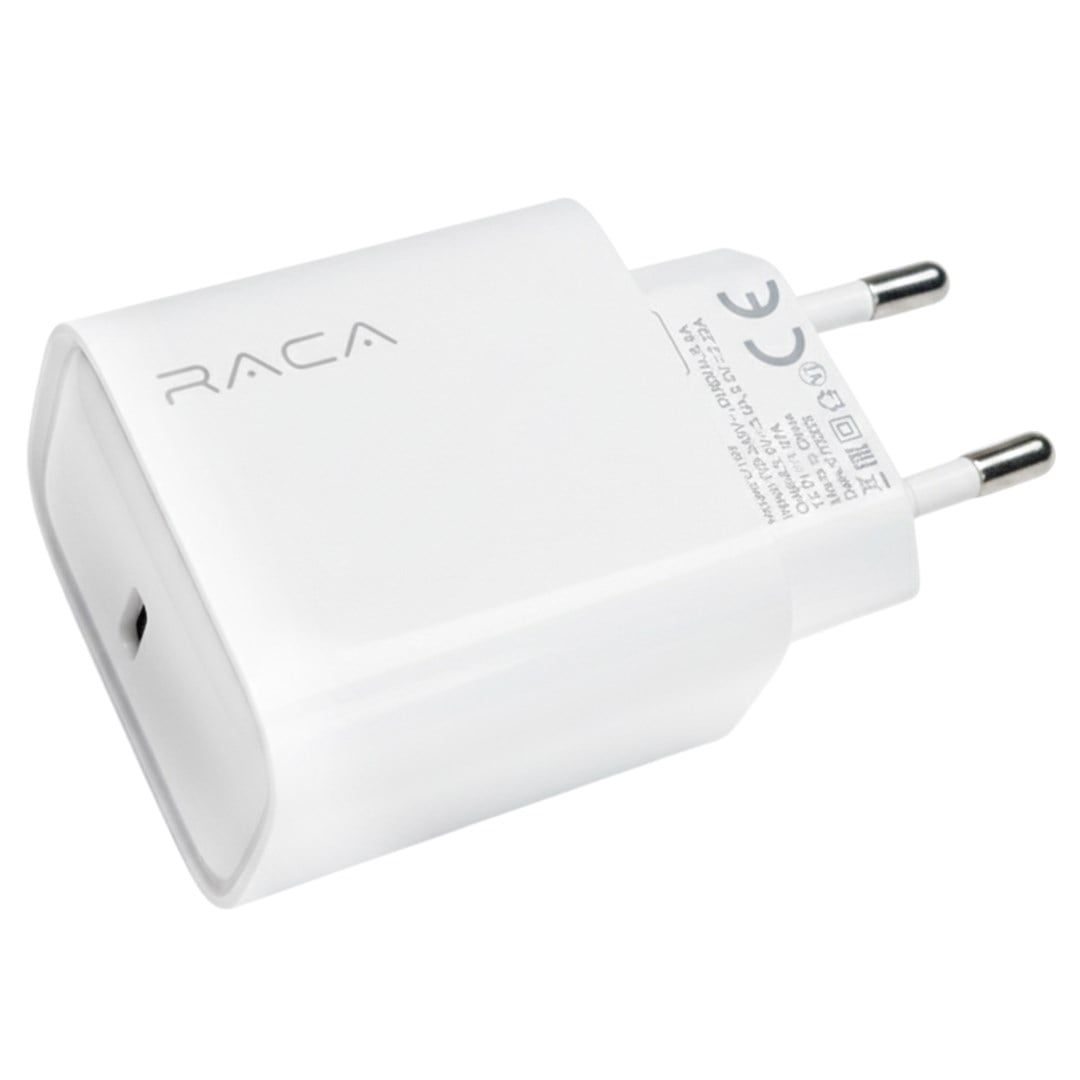RACA U199 PD20 WATT TYPE-C BEYAZ HIZLI ŞARJ CİHAZI BAŞLIK ADAPTÖRÜ
