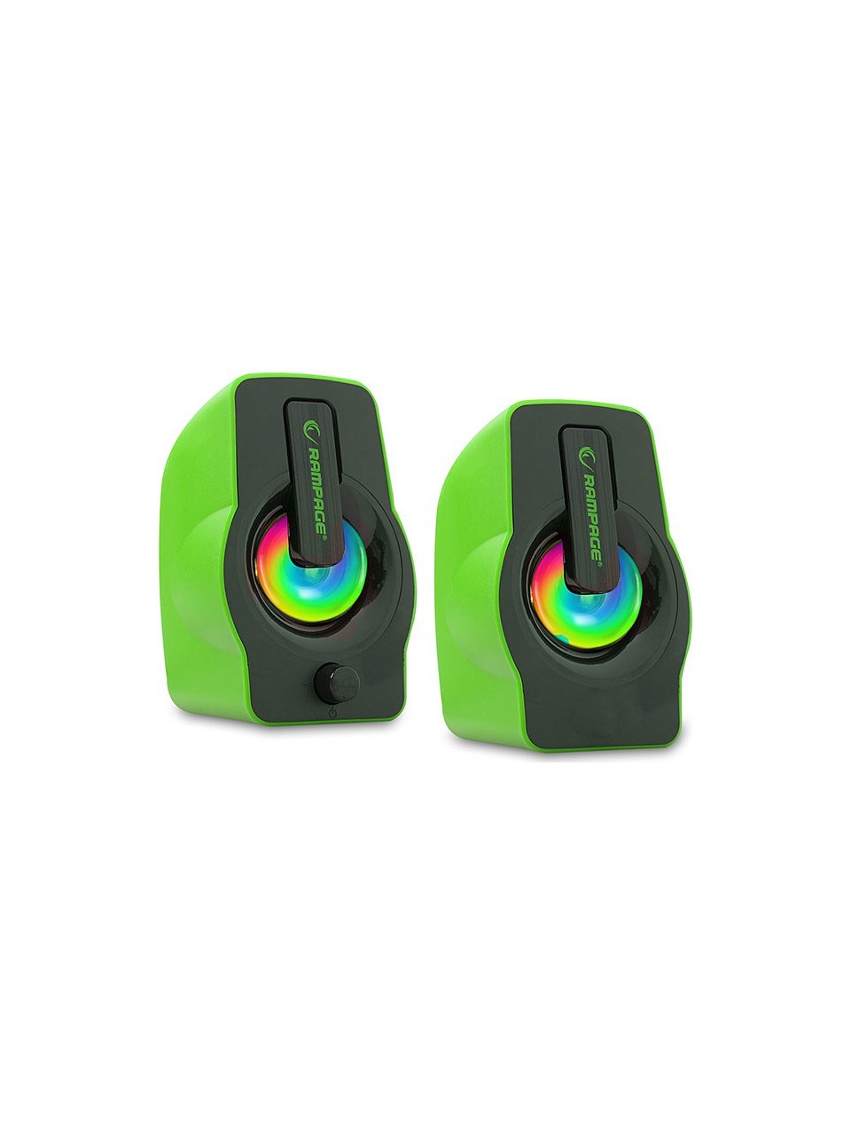 Rampage RMS-G7 Falsetto 2.0 6 Watt 50Hz-20KHz Yeşil Multimedia 5V