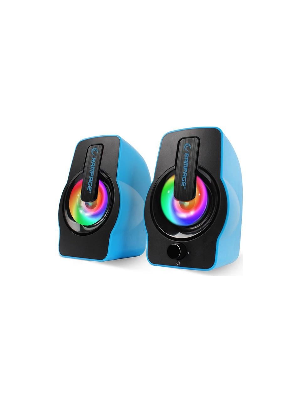 Rampage RMS-G7 Falsetto 2.0 6 Watt 50Hz-20KHz Mavi Multimedia 5V USB Speaker