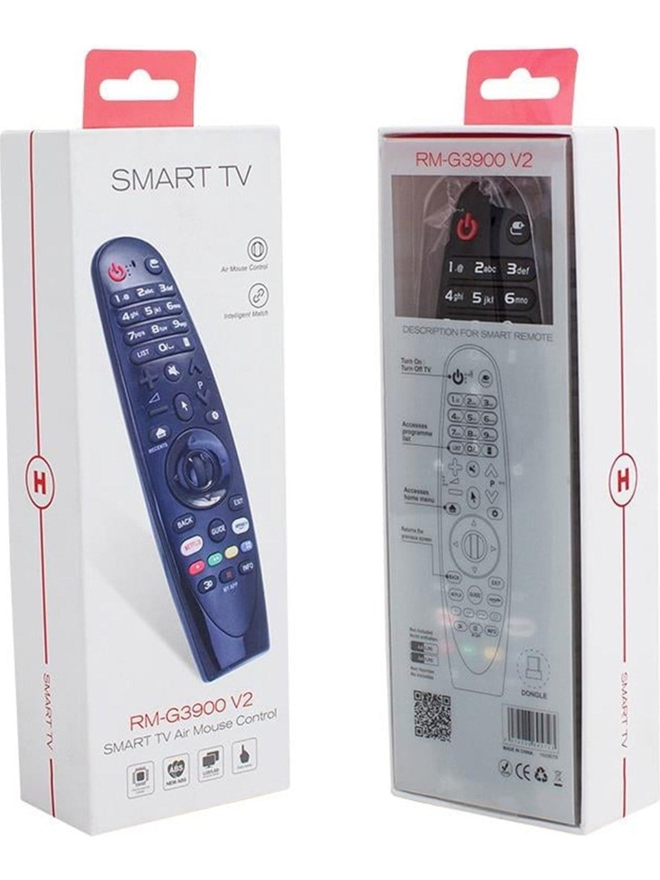 RM-G3900 V2 Lg Smart Tv Netflıx*amazon Tuşlu Ses Komutlu Unıversal Sihirli Kumanda