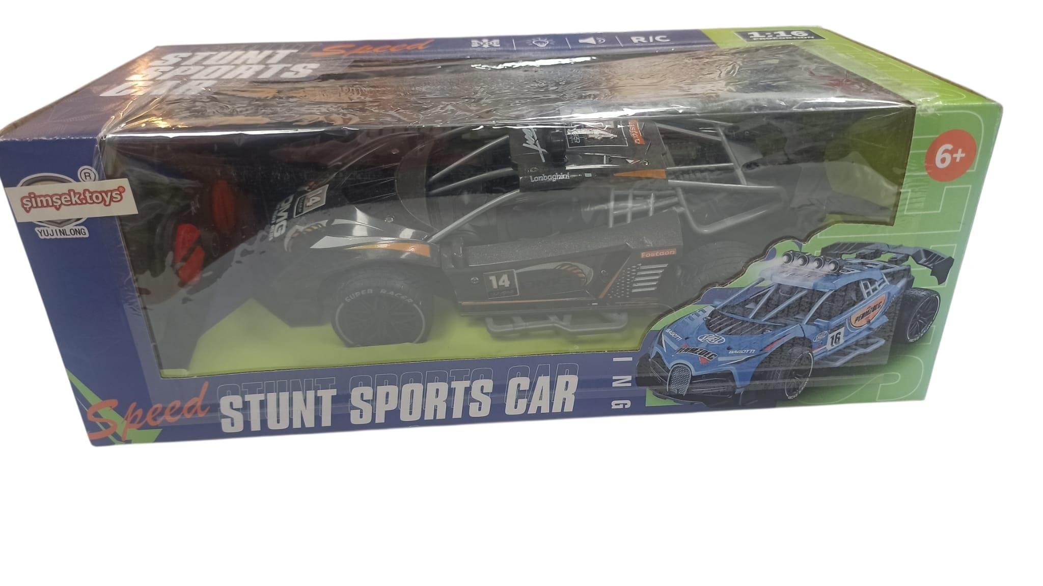 Şimşek toys 1.16-ŞARJLI UZAKTAN KUMANDALI IŞIKLI SPOR ARABA