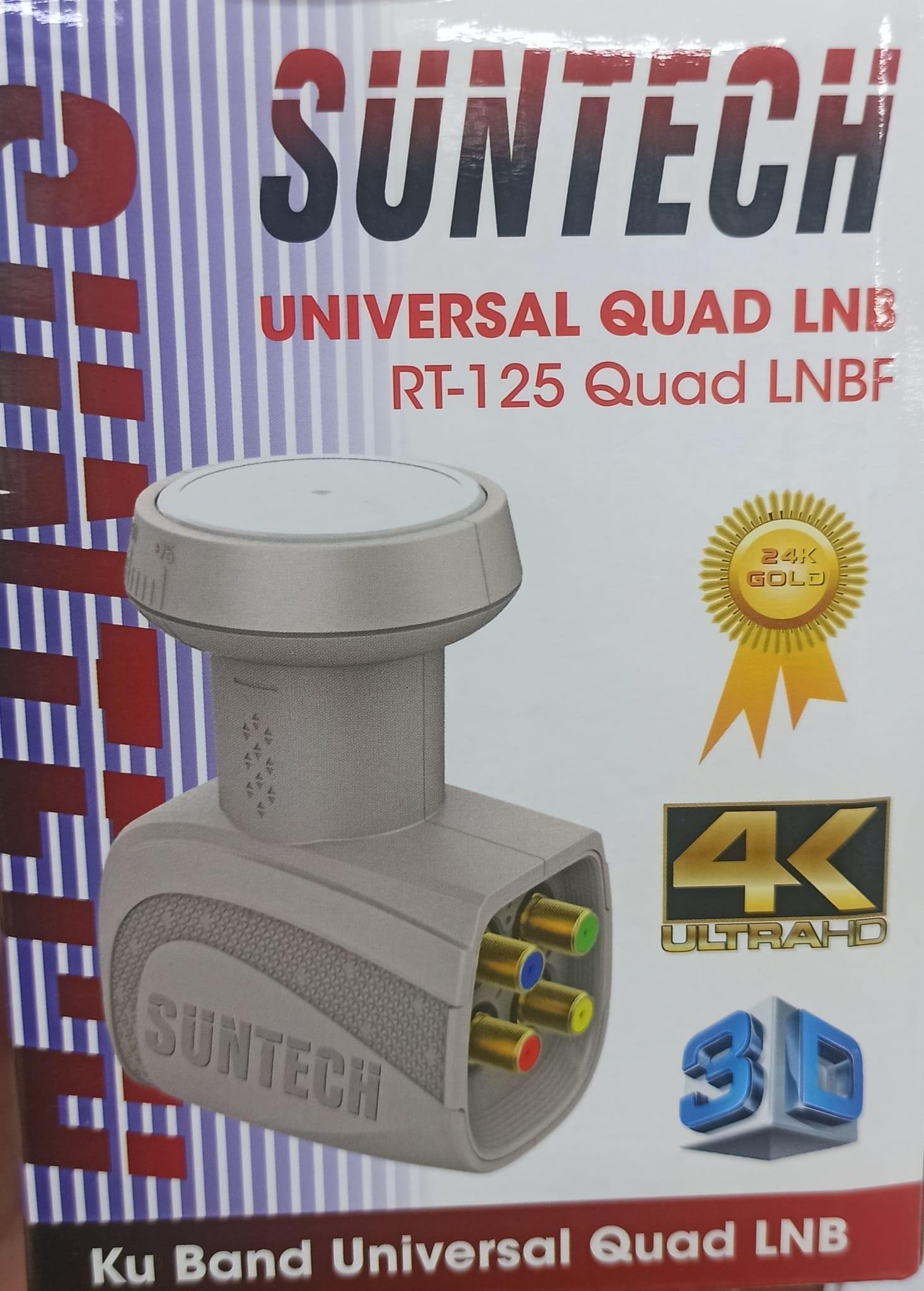 SUNTECH RT-125 QUAD 4 LÜ LNB