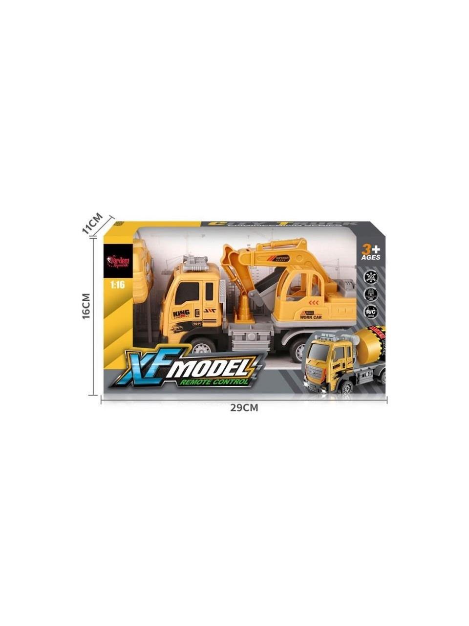 Vrdem789-114A Kumandalı Şarjlı Iş Makinesi -Vardem