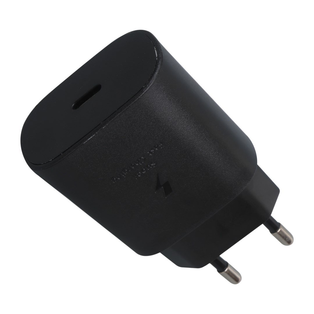 WEKO WK-27877 NOTE10 25 WATT SİYAH ŞARJ BAŞLIK ADAPTÖRÜ + TYPE-C TO TYPE-C KABLO
