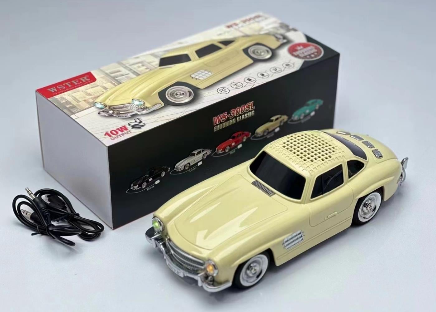 WSTER WS-300SL BT,SD,USB GİRİŞLİ IŞIKLI ARABA SPEAKER