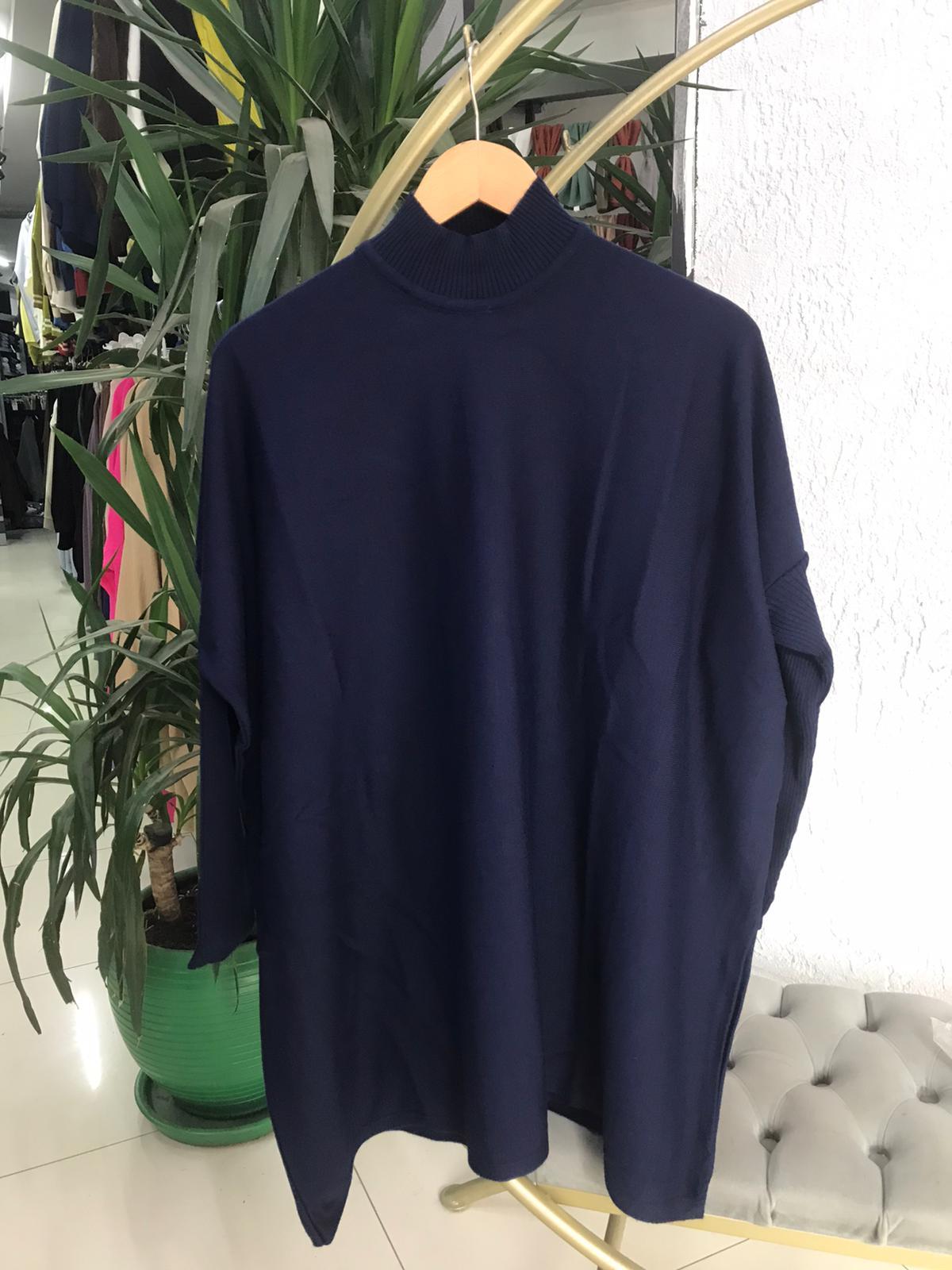  4763 MEVLANA TUNİK LACİVERT