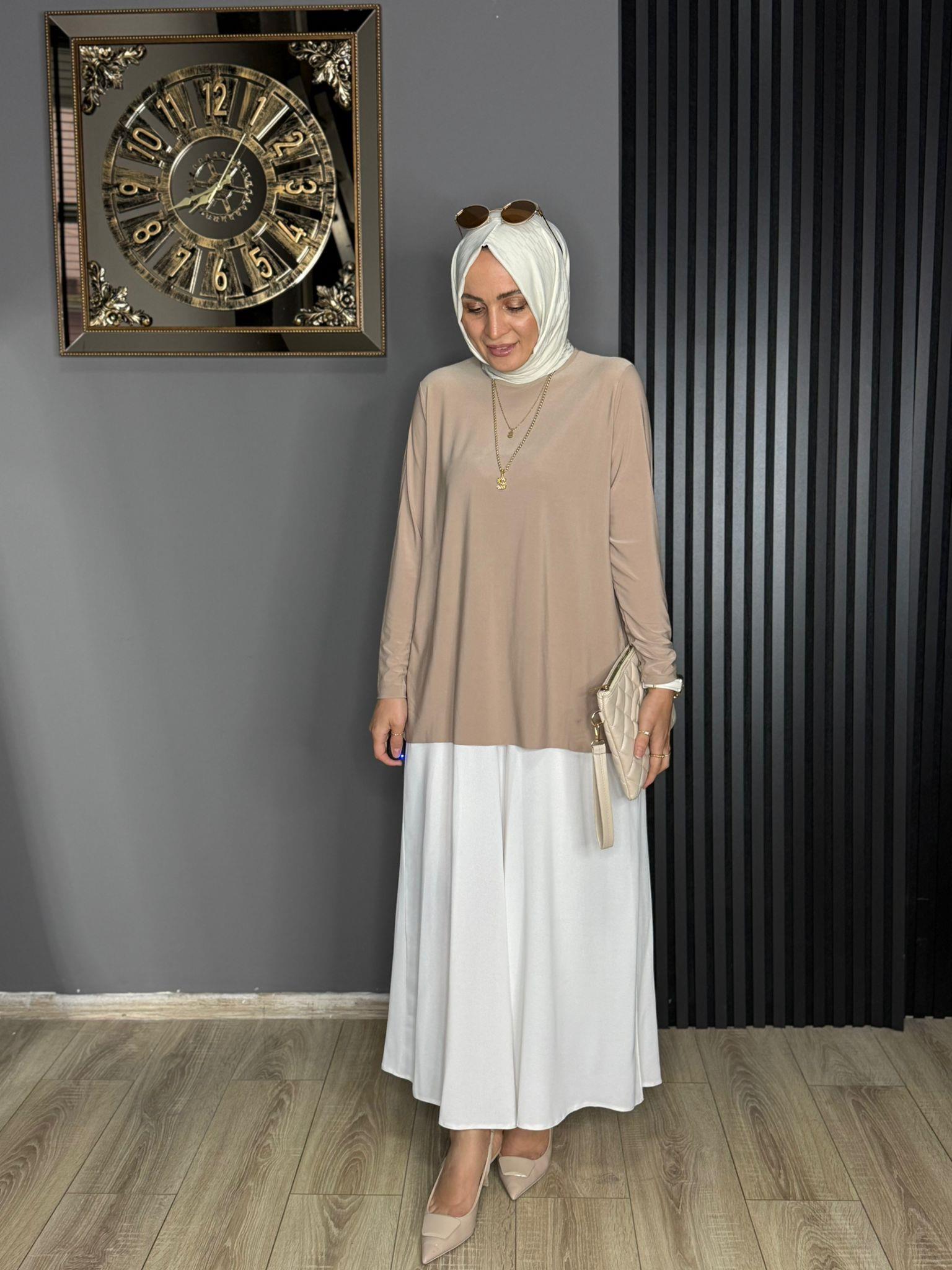 1267 SANDY TUNİK BEJ 
