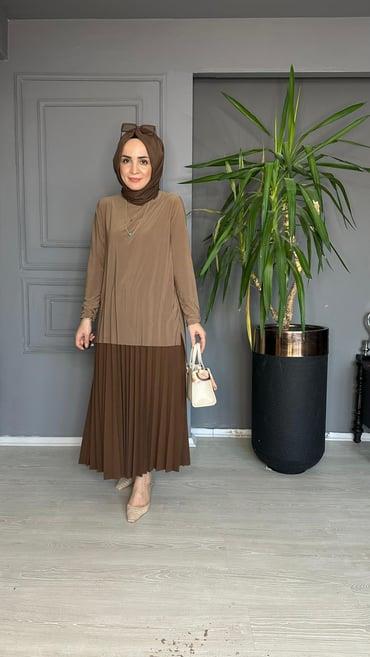 1267 SANDY TUNİK KAHVE 