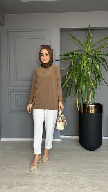 1267 SANDY TUNİK KAHVE 
