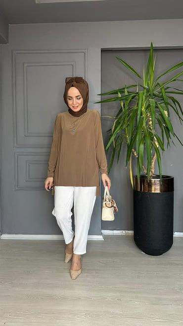 1267 SANDY TUNİK KAHVE 