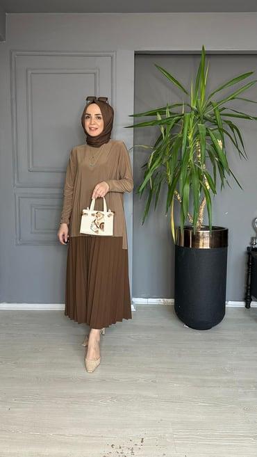 1267 SANDY TUNİK KAHVE 