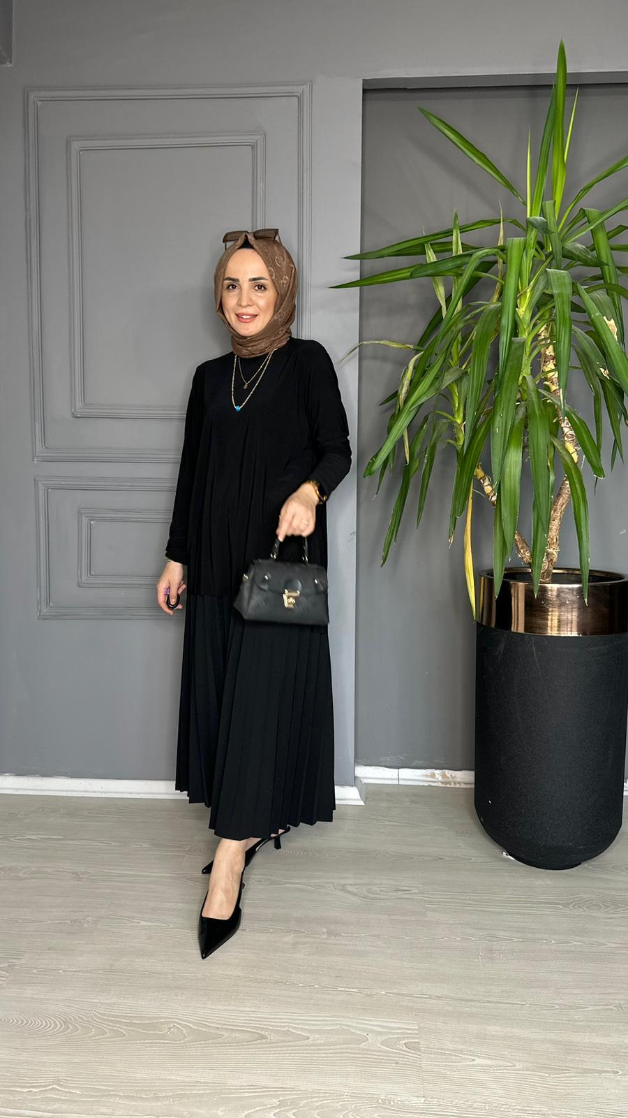 1267 SANDY TUNİK SİYAH 