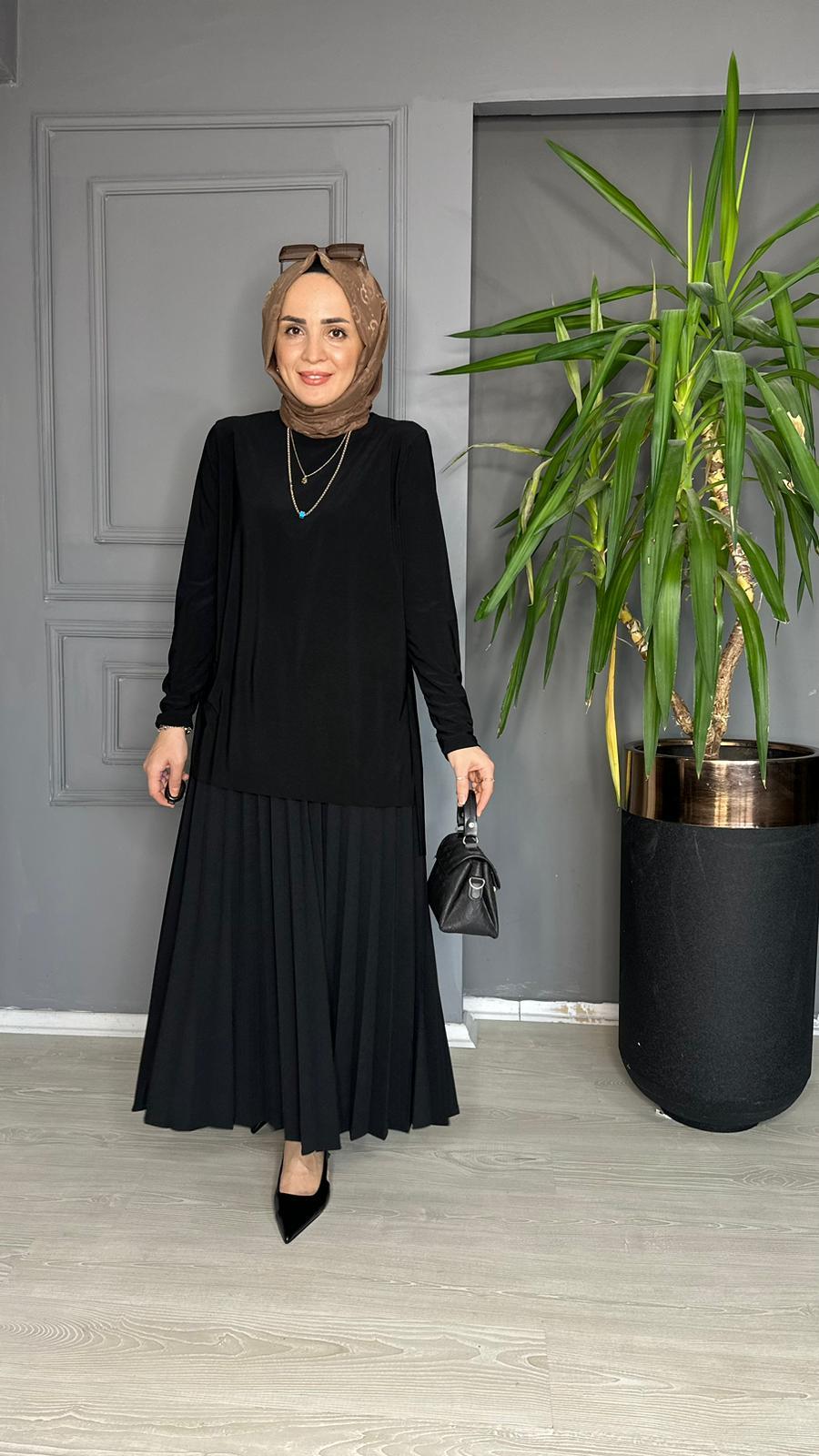 1267 SANDY TUNİK SİYAH 