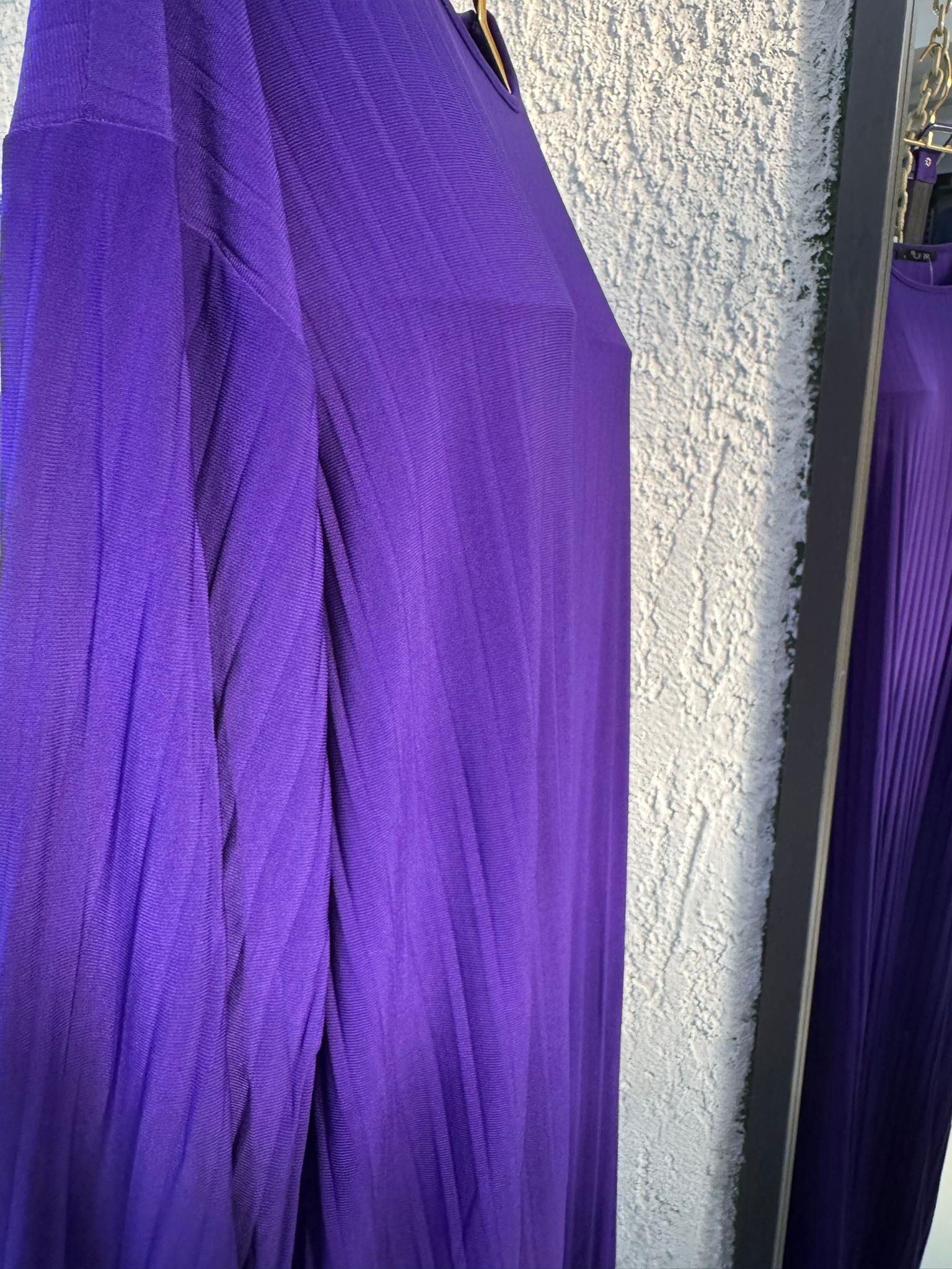 1505 SANDY KUMAŞ PİLİSELİ ELBİSE 