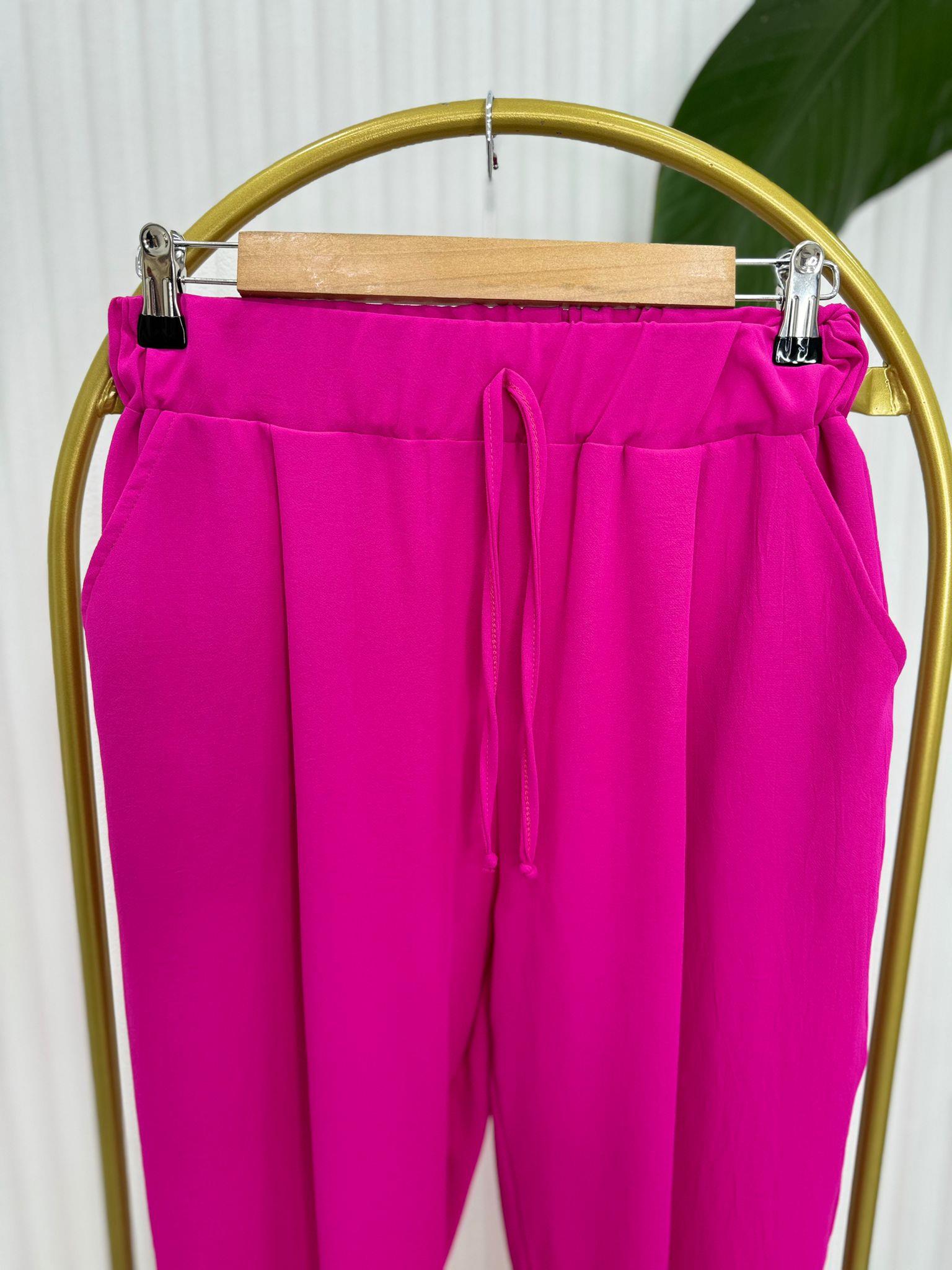 18102 AYROBİN PANTOLON PEMBE