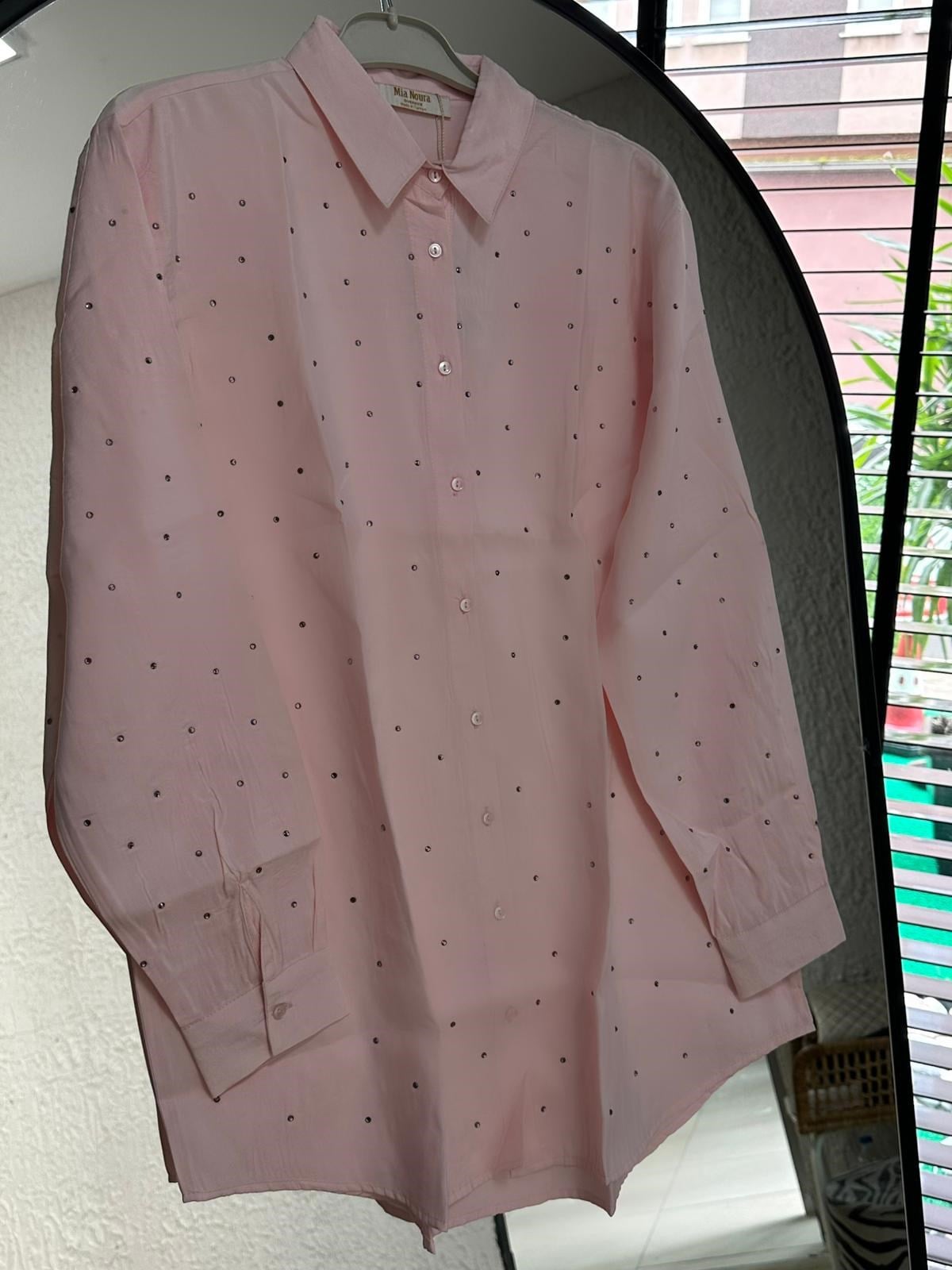 2166 NORA GÖMLEK PEMBE