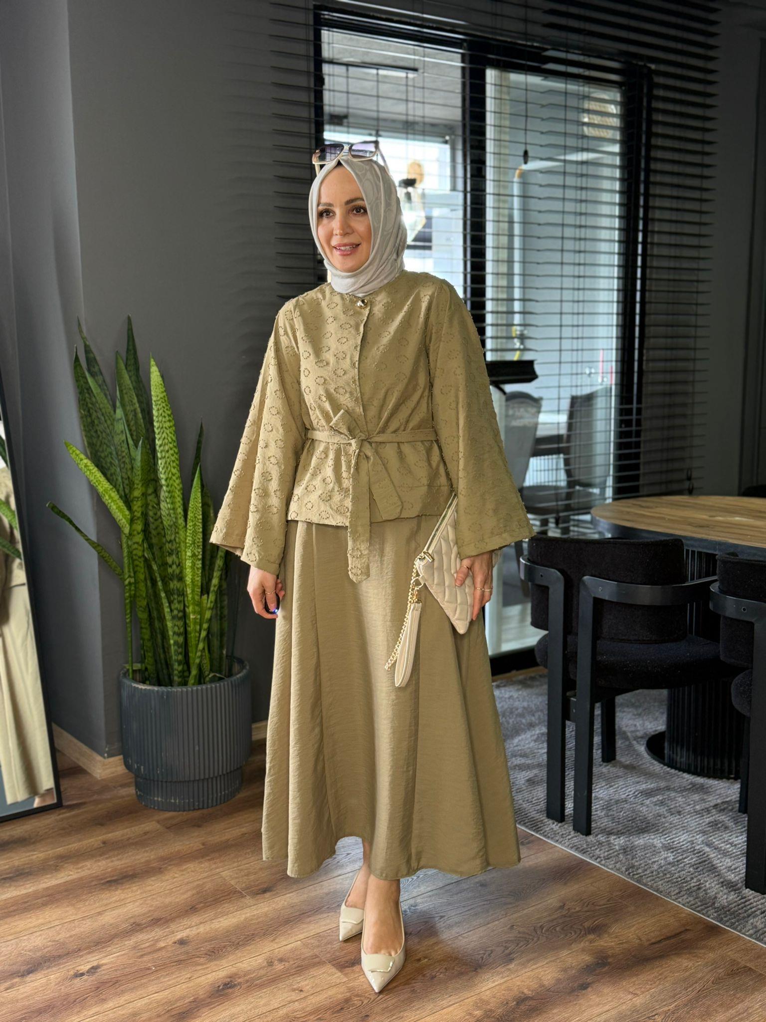 22848 KABARTMA TAKIM KAHVERENGİ 