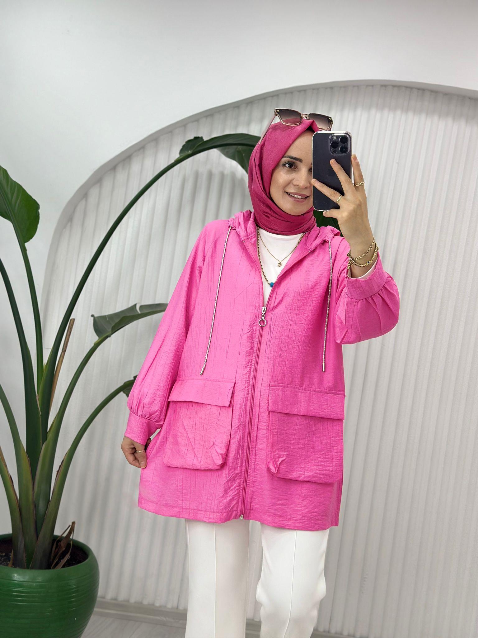24160 CEPLİ KAP PEMBE  
