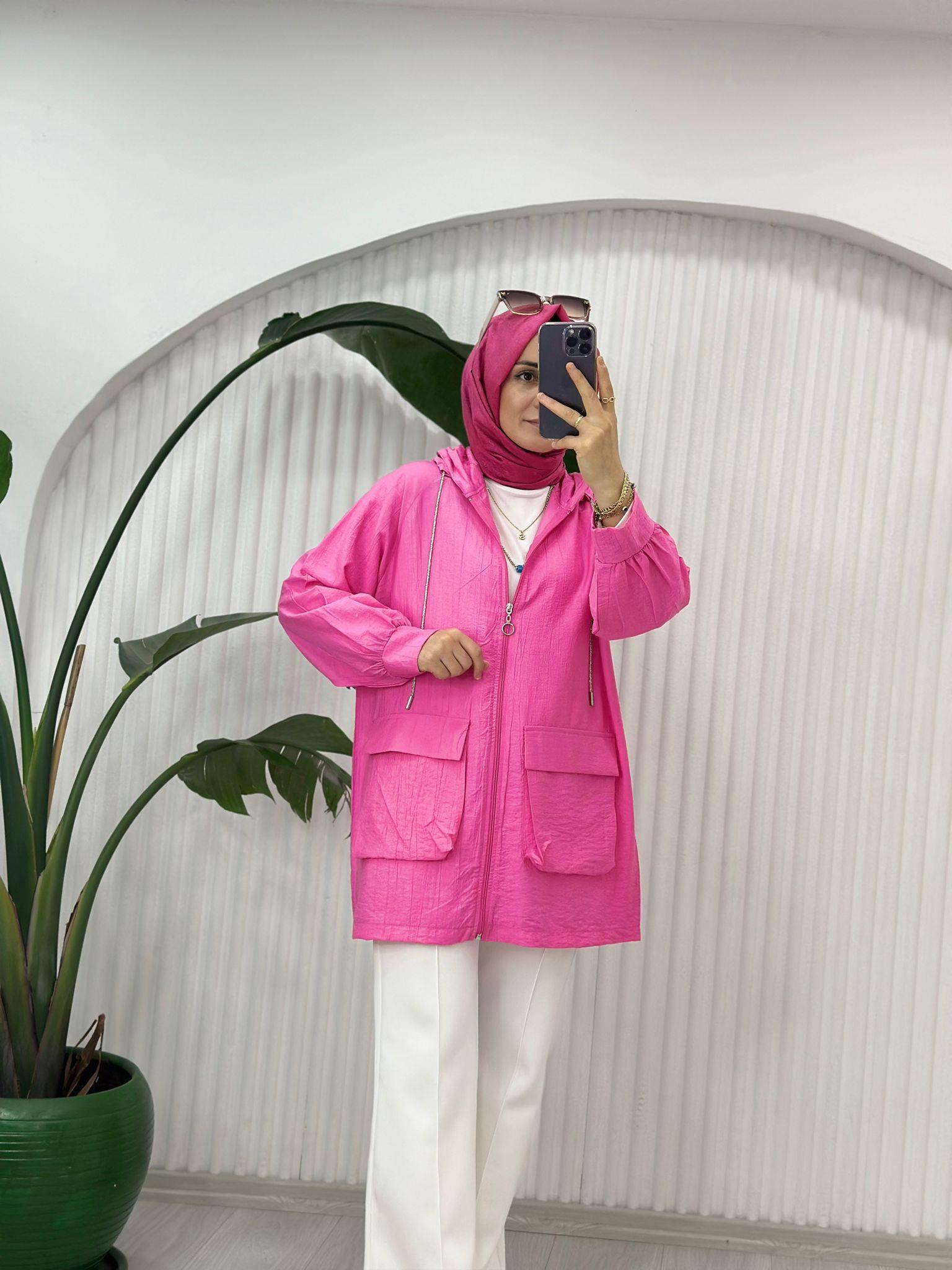 24160 CEPLİ KAP PEMBE  