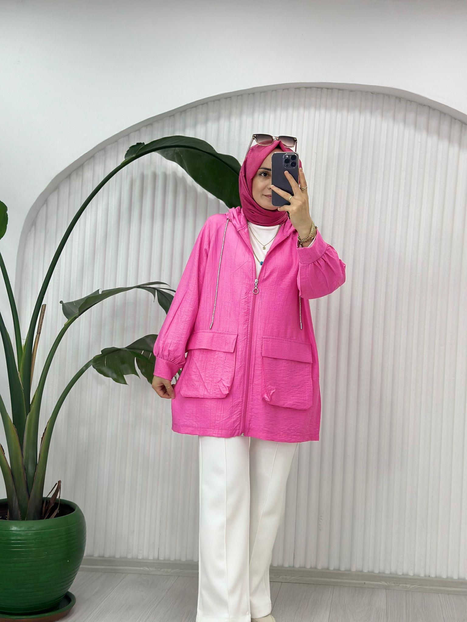 24160 CEPLİ KAP PEMBE  