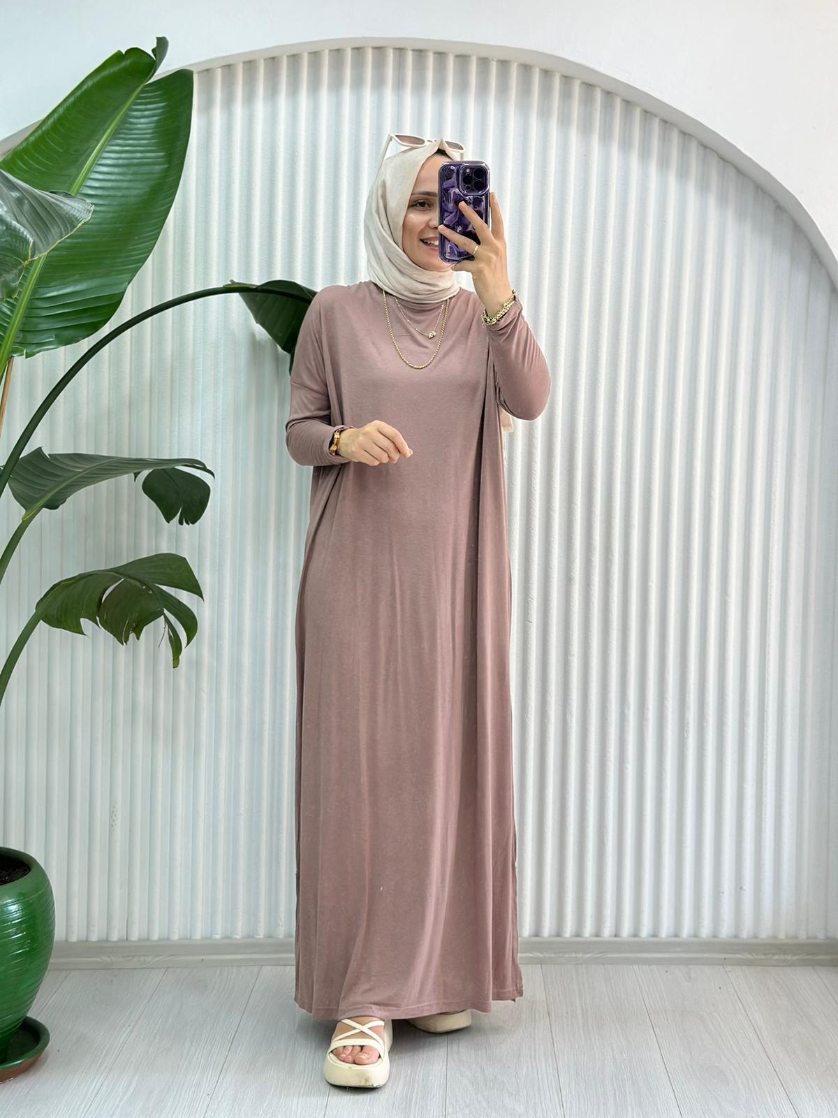 24234 PENYE ELBİSE GÜL KURUSU