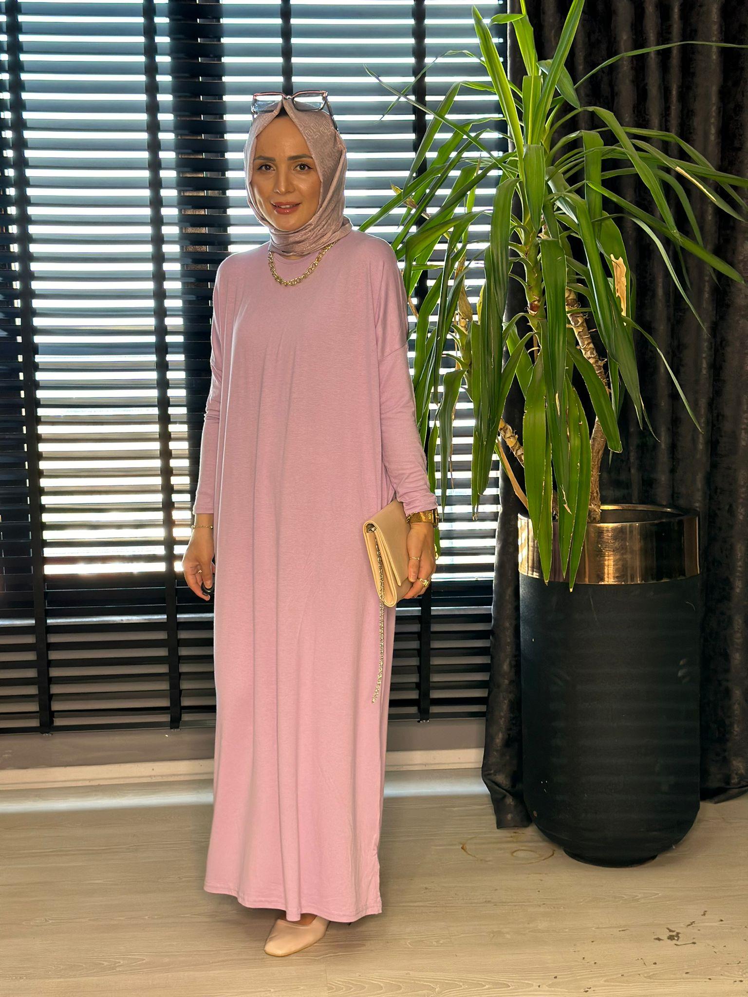 24234 PENYE ELBİSE LİLA