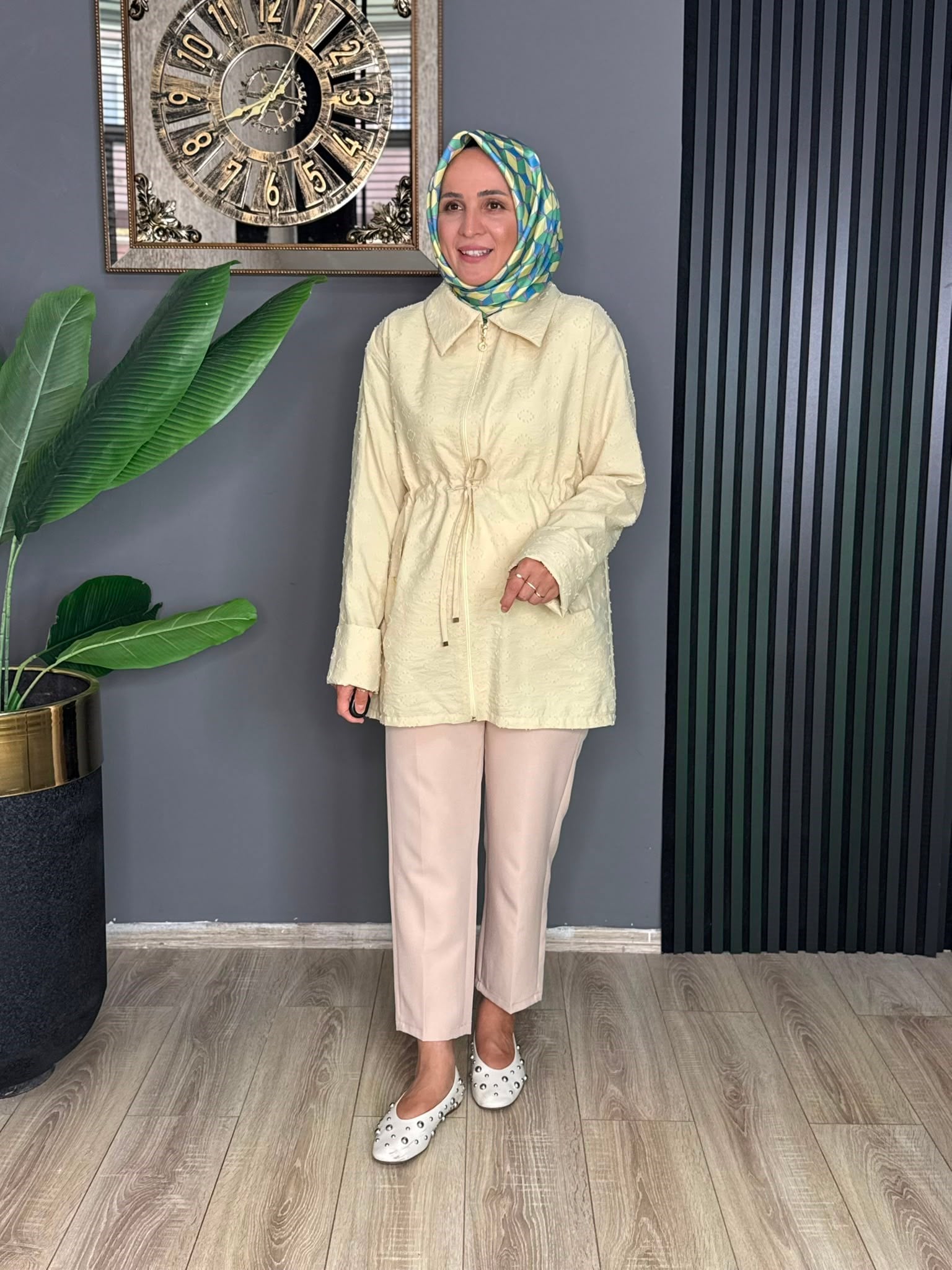 24417 KABARTMA DESEN KAP SARI 