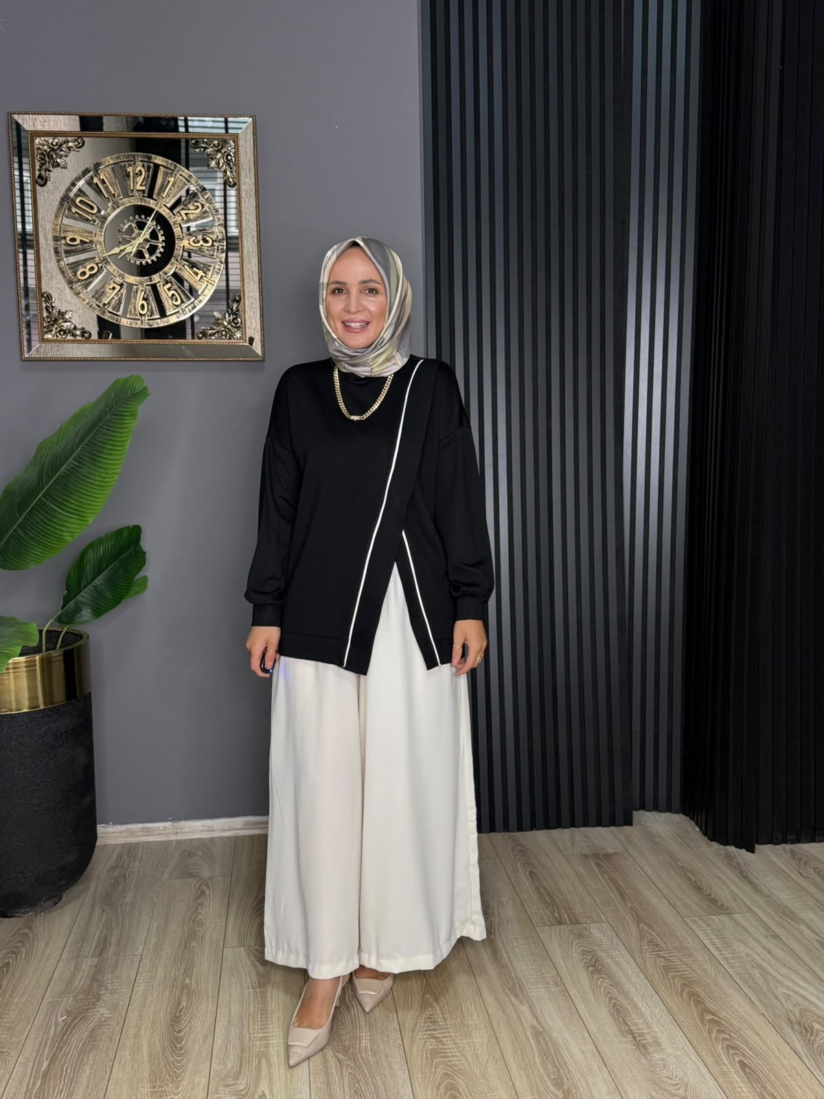24455 DORA TUNİK SİYAH 