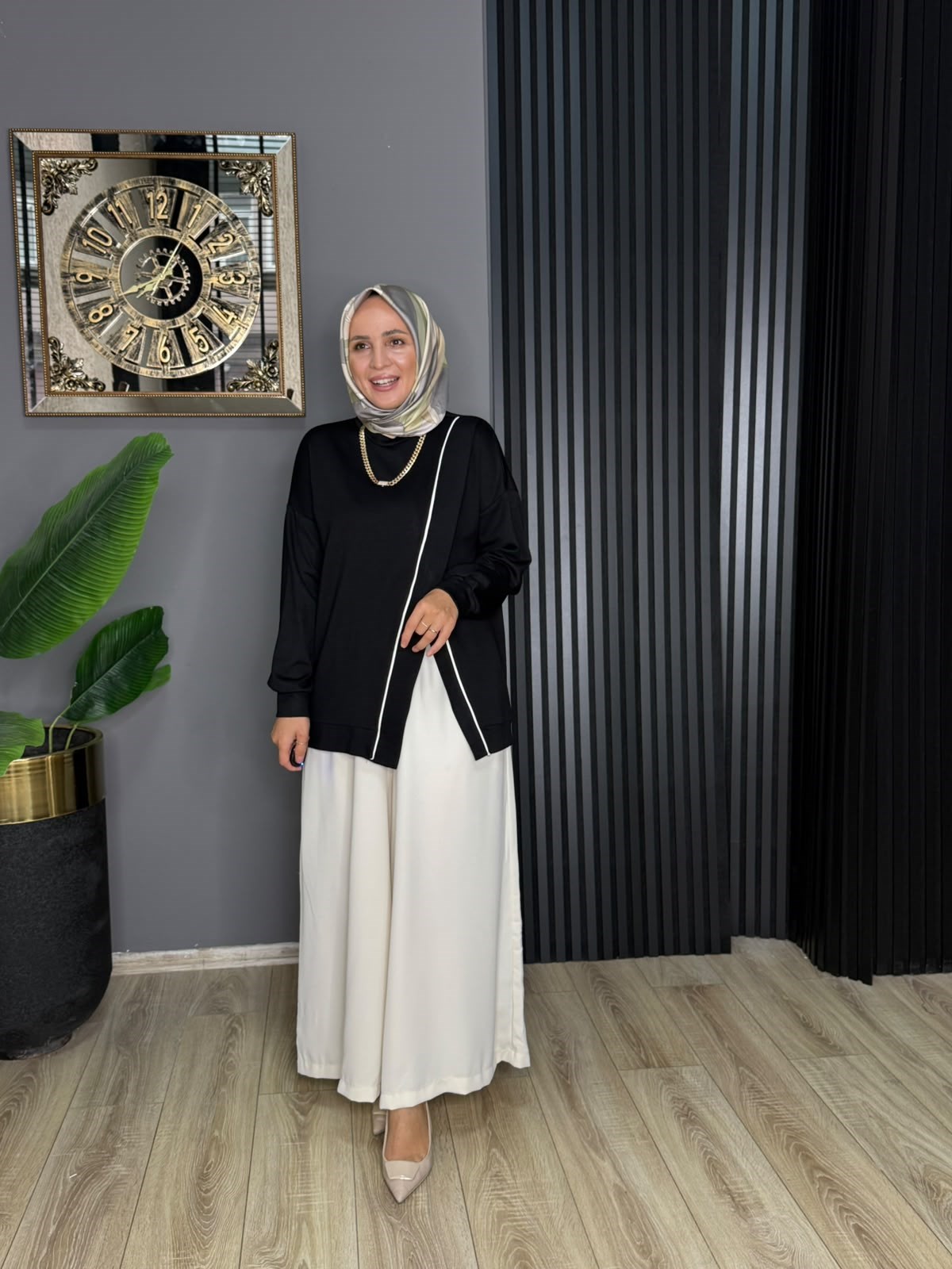 24455 DORA TUNİK SİYAH 