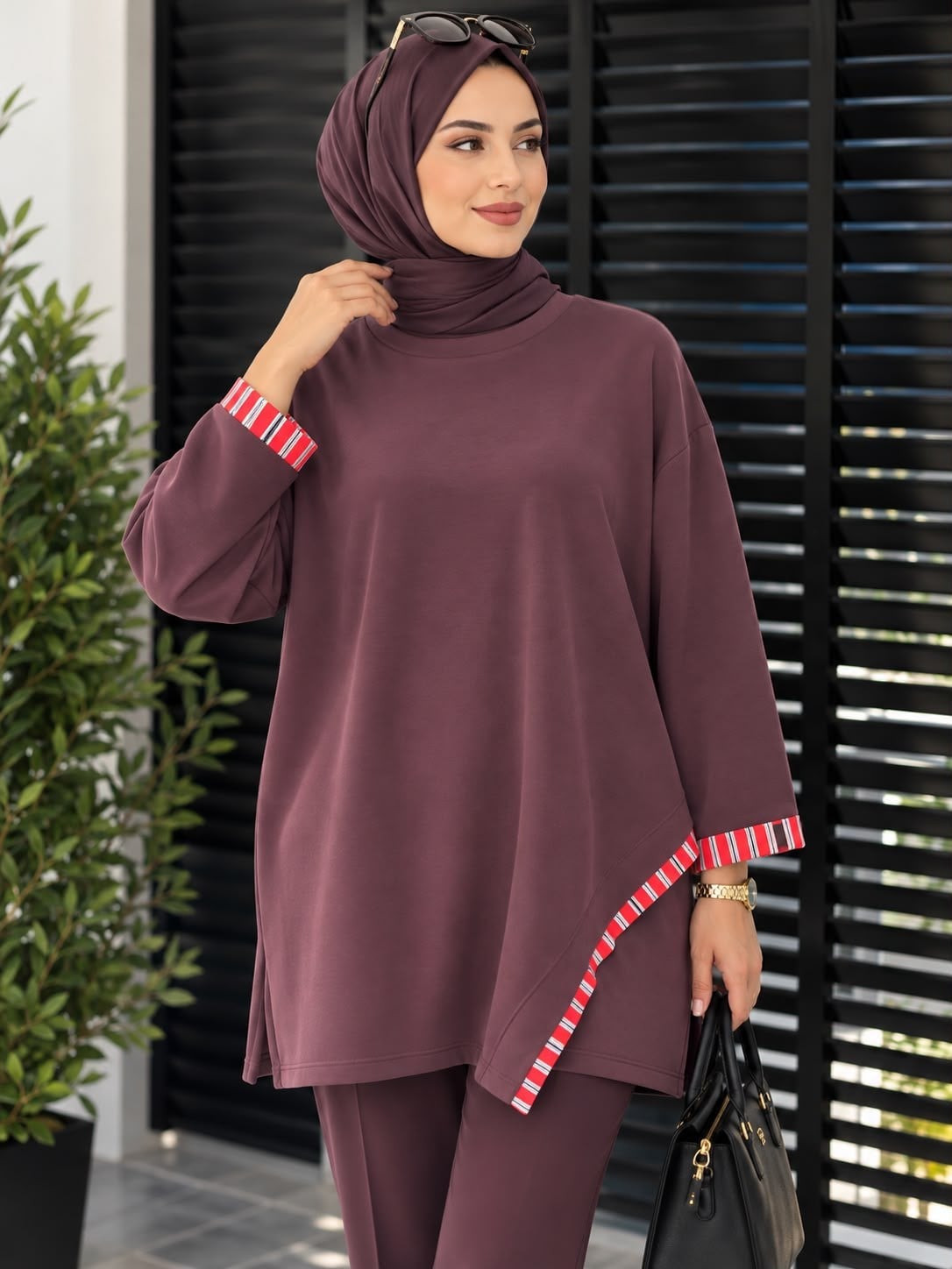 24465 COOKİE TUNİK MÜRDÜM 