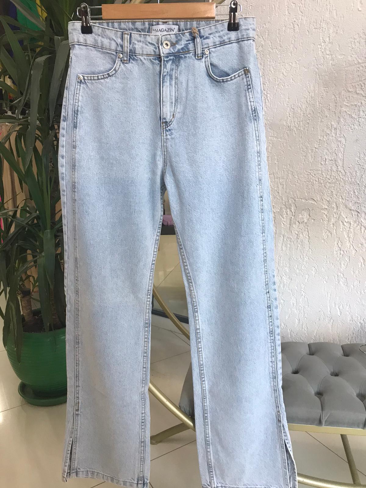 2677 KOT PANTOLON MAVİ 40 BEDEN