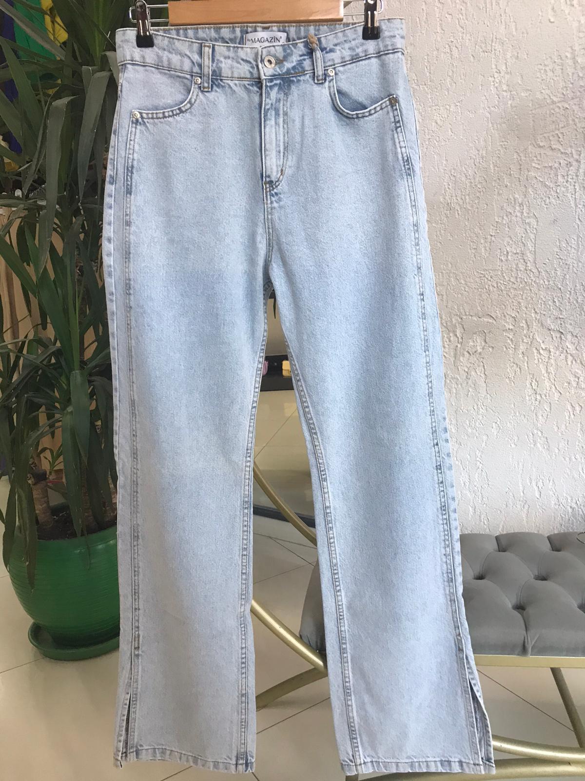 2677 KOT PANTOLON MAVİ 40 BEDEN