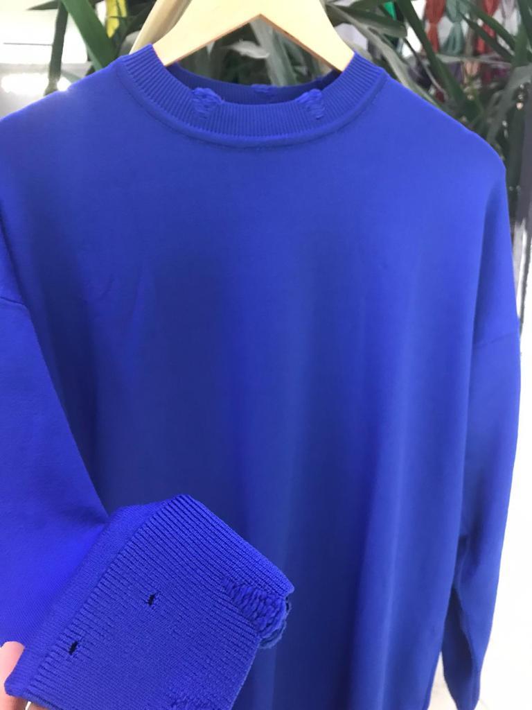 40413 SAKS MAVİ MERSERİZE TRİKO