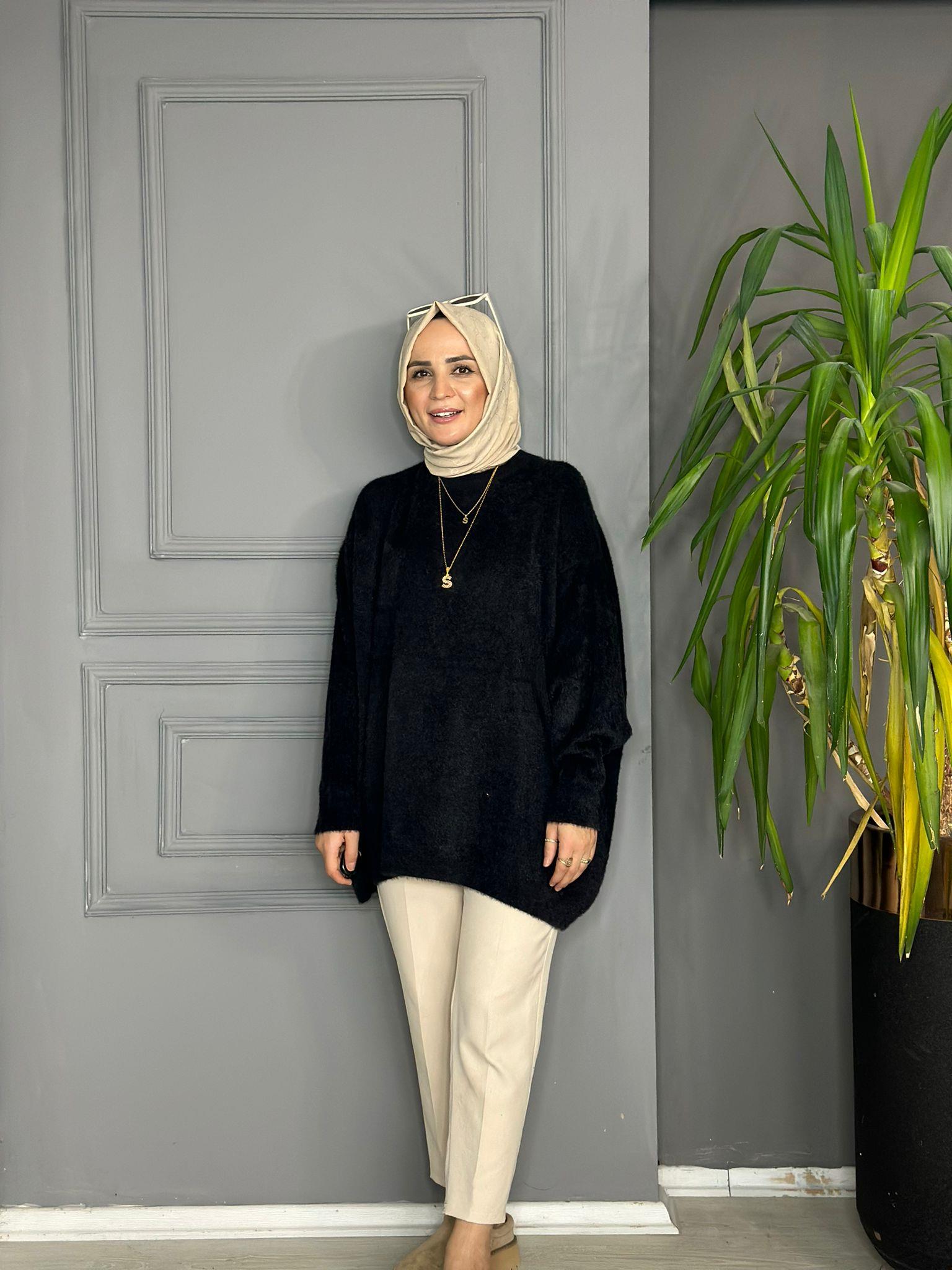 40807 SALAŞ MASSİ MODEL KAZAK SİYAH