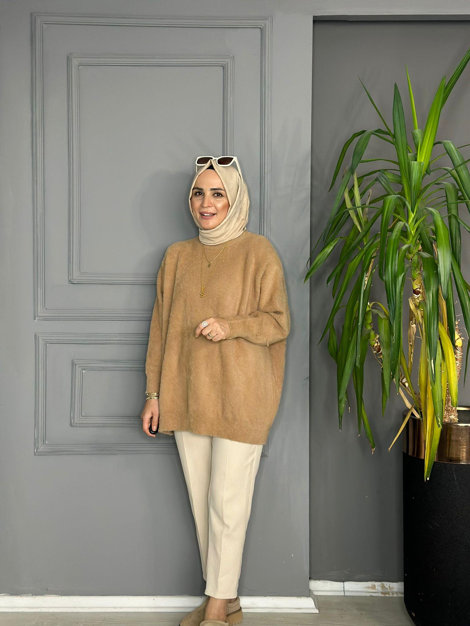 40807 SALAŞ MASSİ MODEL KAZAK VİZON 