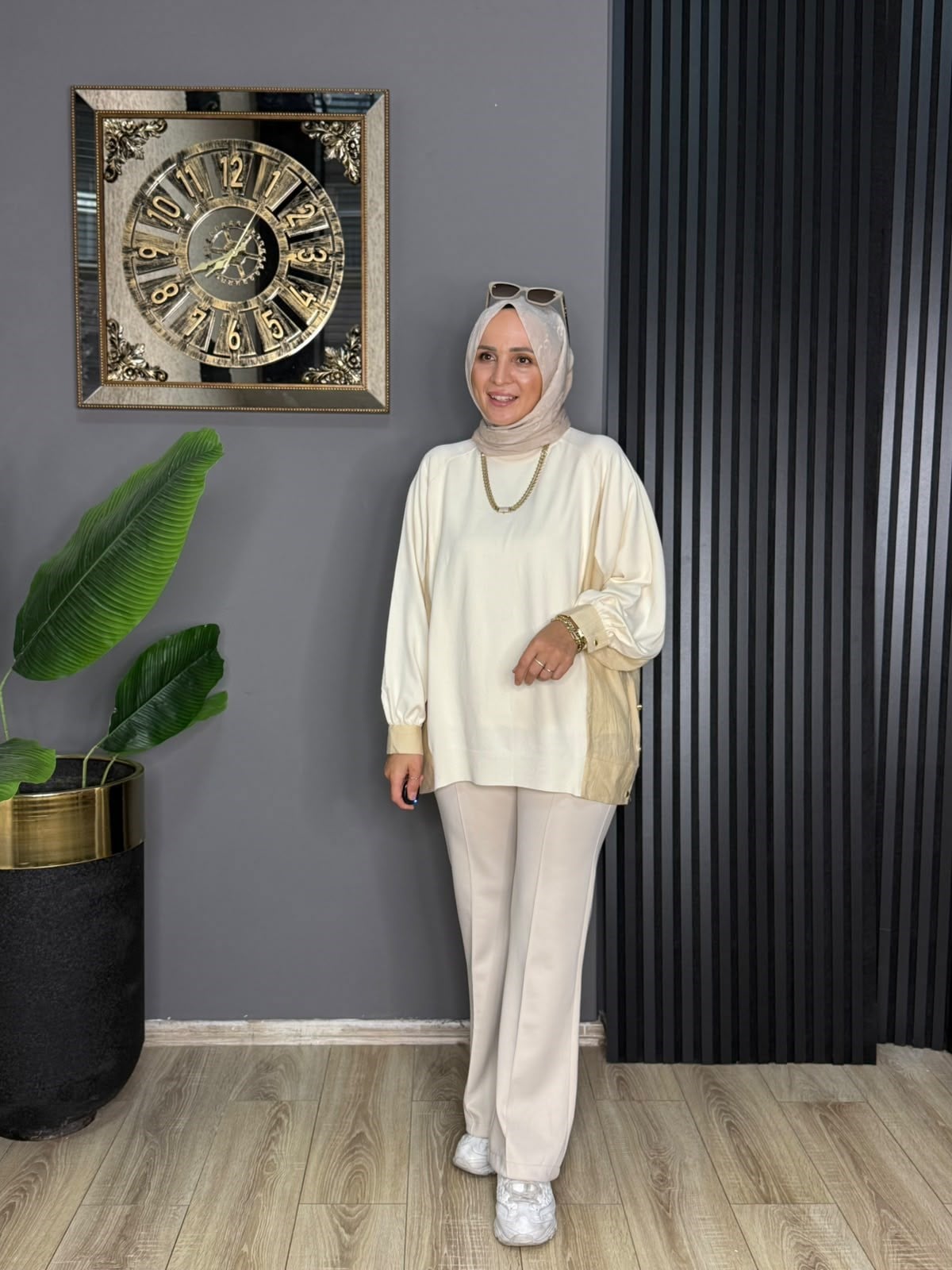 44277 GEÇİŞ DETAY MERSERİZE EKRU STD 
