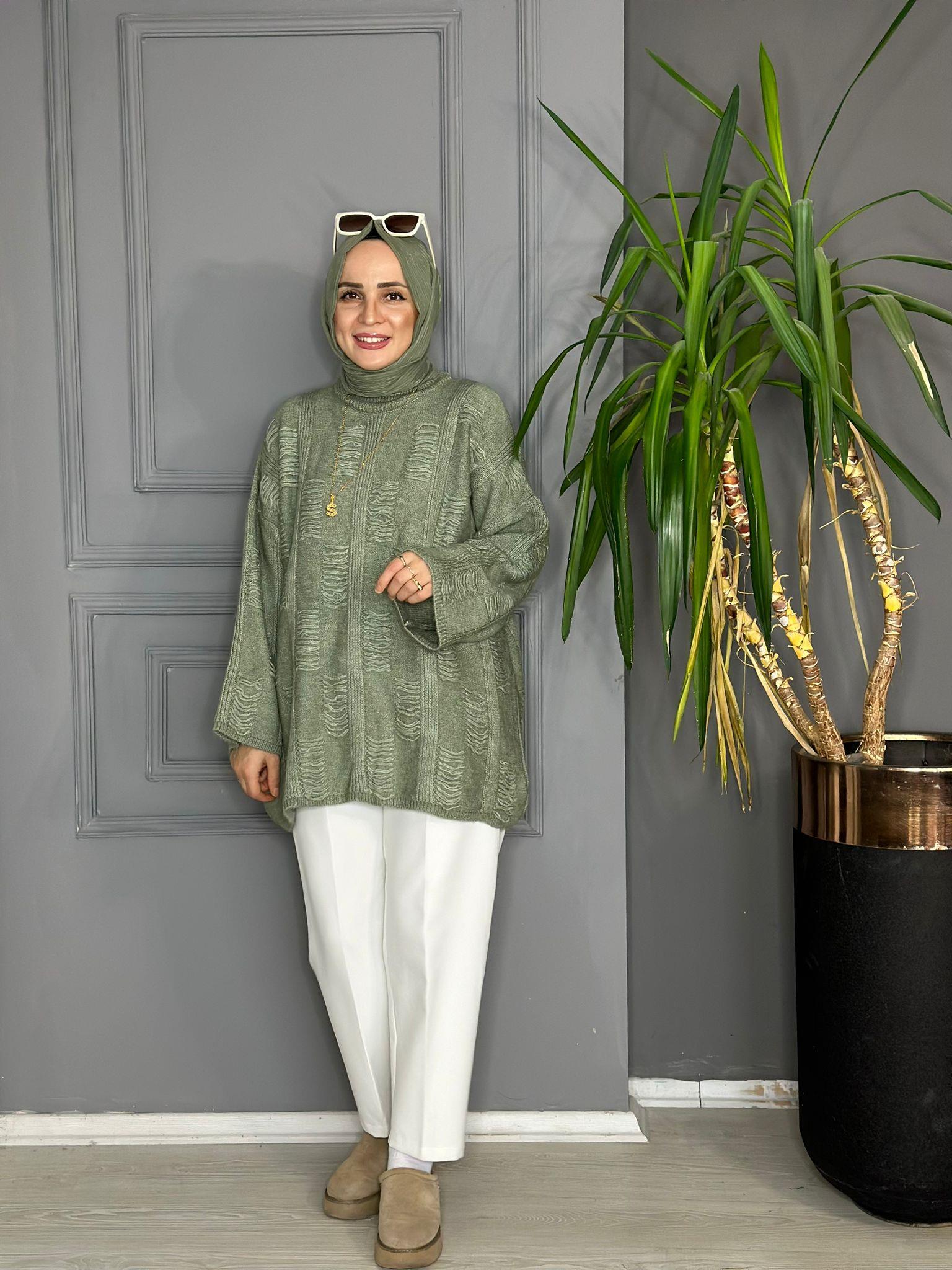 50698 YIRTIK MODEL KAZAK ÇAĞLA 