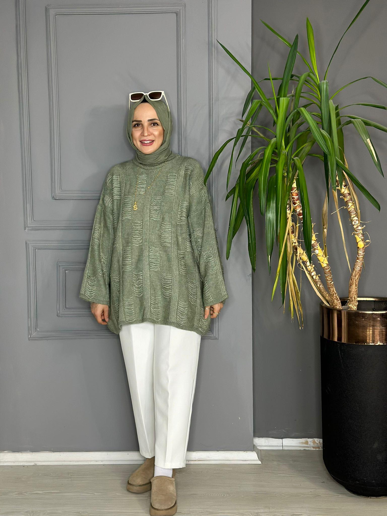 50698 YIRTIK MODEL KAZAK ÇAĞLA 